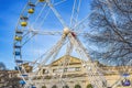 Christmas Ferris Wheel Nimes Gard France