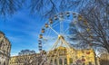 Christmas Ferris Wheel Roman Arena Amphitheatre Nimes Gard France