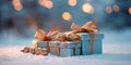 Christmas_festive_composition_with_gold_gift_box_with_1690450028325_6 Royalty Free Stock Photo