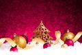 Christmas fir tree decoration Royalty Free Stock Photo