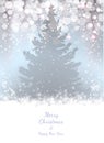 Christmas fir tree, vector background, eps10.