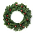 Christmas fir wreath