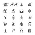 Christmas flat icons