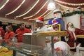 Christmas food market in Paris