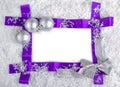 Christmas frame Royalty Free Stock Photo