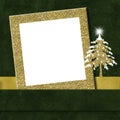 Christmas frame greeting card