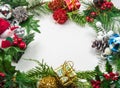 Christmas Frame Royalty Free Stock Photo