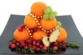 Christmas Fruit Royalty Free Stock Photo