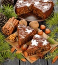 Christmas fruit cake