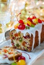 Christmas fruitcake