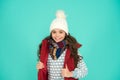 Christmas fun. feeling cold this season. Dress in layers and hat. Stay active. it is cold outside. kid warm knitwear