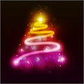 Christmas fur-tree. Royalty Free Stock Photo