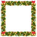 Christmas garland frame