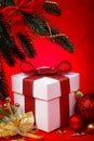 Christmas Gift Royalty Free Stock Photo