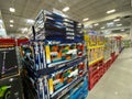 The Christmas gift aisle of a Sams Club Wholesale retail store