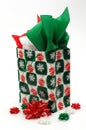 Christmas Gift Bag Royalty Free Stock Photo