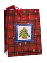Christmas gift bag Royalty Free Stock Photo