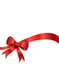 Christmas gift Bow illustration Royalty Free Stock Photo