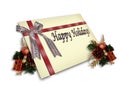 Christmas Gift Card illustration 3D