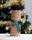 Christmas Gift with Music Theme Decoration