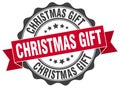 Christmas gift stamp. sign. seal