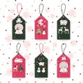 Christmas Gift Tags2 Royalty Free Stock Photo