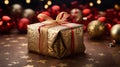 Christmas Gift Wrappings Wallpapers Royalty Free Stock Photo