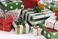 Christmas gifts Royalty Free Stock Photo