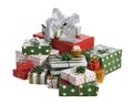 Christmas gifts Royalty Free Stock Photo