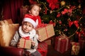Christmas gifts for children Royalty Free Stock Photo