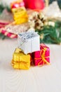 Christmas gifts Royalty Free Stock Photo