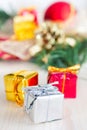 Christmas gifts Royalty Free Stock Photo