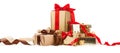 Christmas Gifts Royalty Free Stock Photo