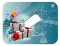 Christmas gifts vector