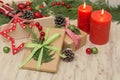 Christmas gifts Royalty Free Stock Photo