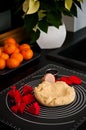 Christmas ginger cookies making still life Royalty Free Stock Photo