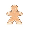 christmas gingerbread cartoon vector illustration