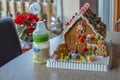 Christmas Gingerbread Cookie House