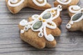 Christmas gingerbread cookies