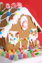 Christmas gingerbread house Royalty Free Stock Photo