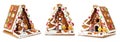 Christmas gingerbread house decoration Royalty Free Stock Photo