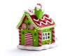 Christmas gingerbread house decoration Royalty Free Stock Photo