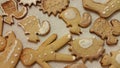 Christmas Gingerbread men and animals