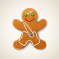 Christmas gingerbread man