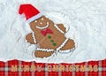 Christmas Gingerbread Man Royalty Free Stock Photo