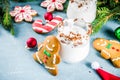 Christmas gingerbread martini Royalty Free Stock Photo