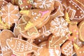 christmas gingerbread texture