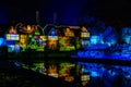 Christmas Glow 2022 at RHS Garden Wisley, Woking, Surrey, England, UK on November 19,