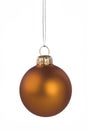 Christmas golden ball