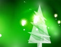 Christmas green abstract background Royalty Free Stock Photo